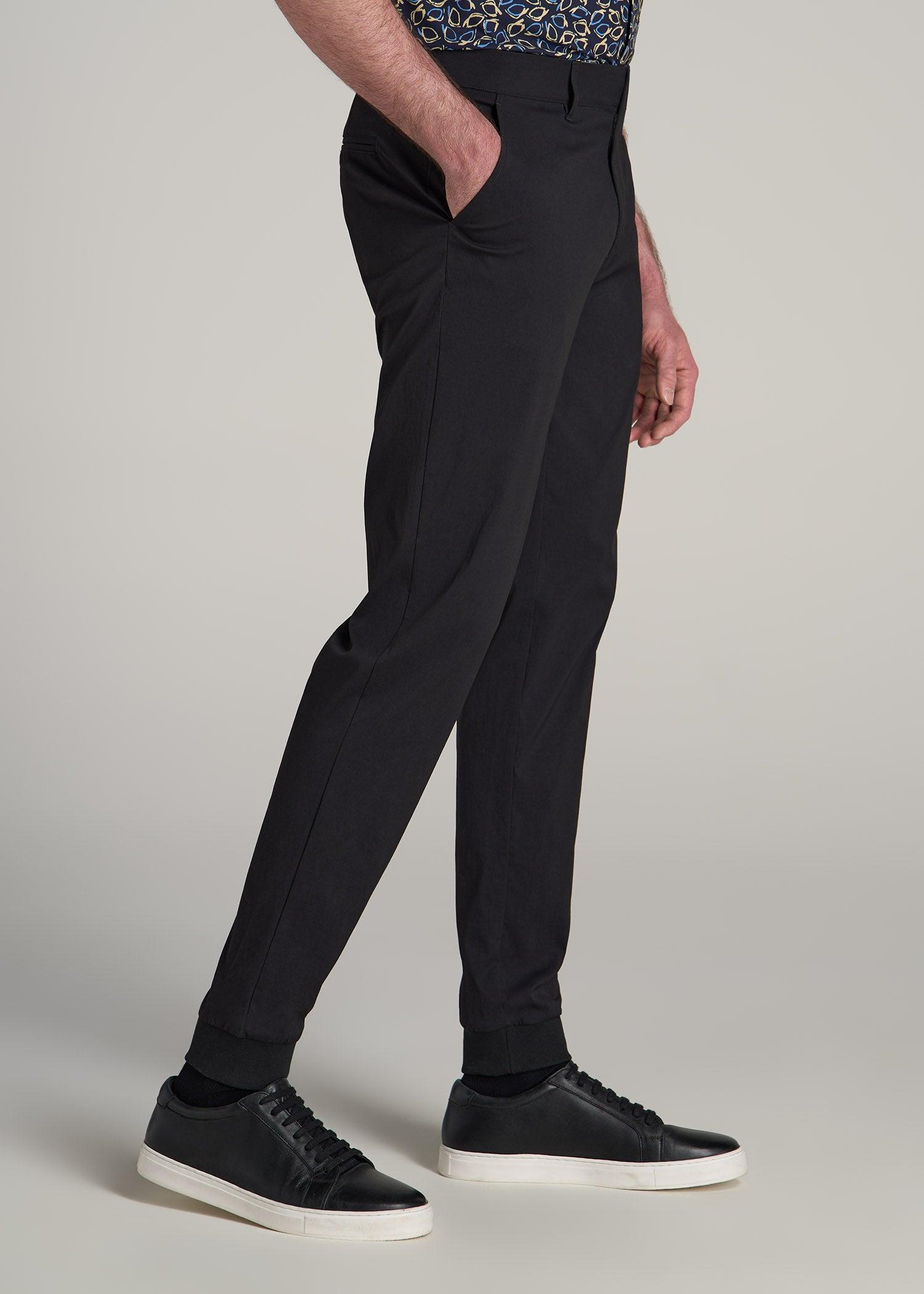Traveler Joggers for Tall Men in Black Male Product Image