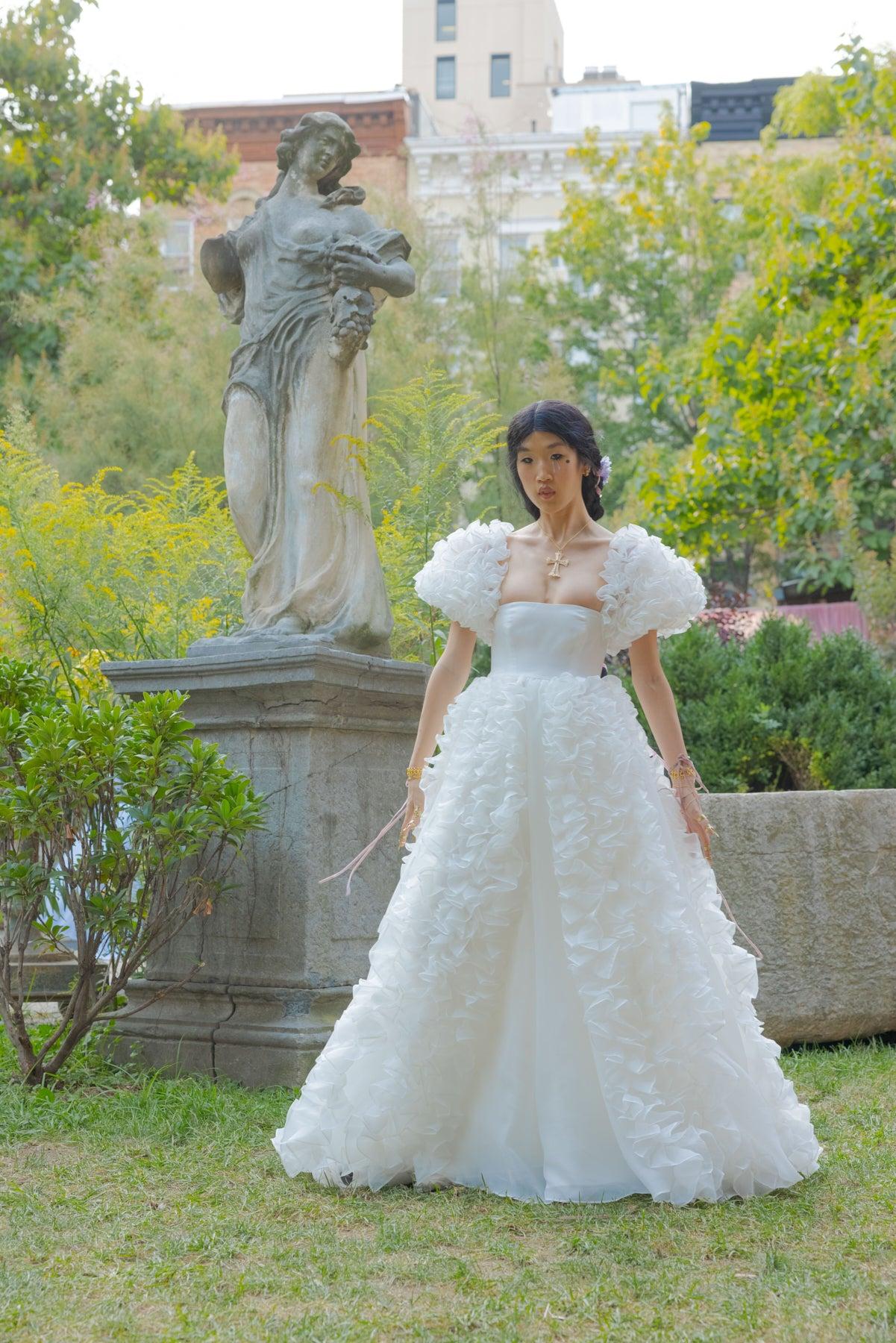 The Ivory Flower Gown Product Image