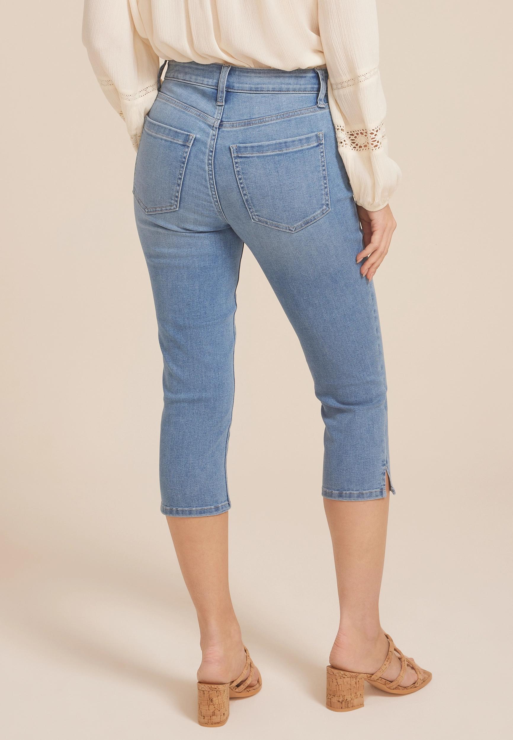 m jeans by maurices™ Cool Comfort Mid Rise Skinny Capri Product Image