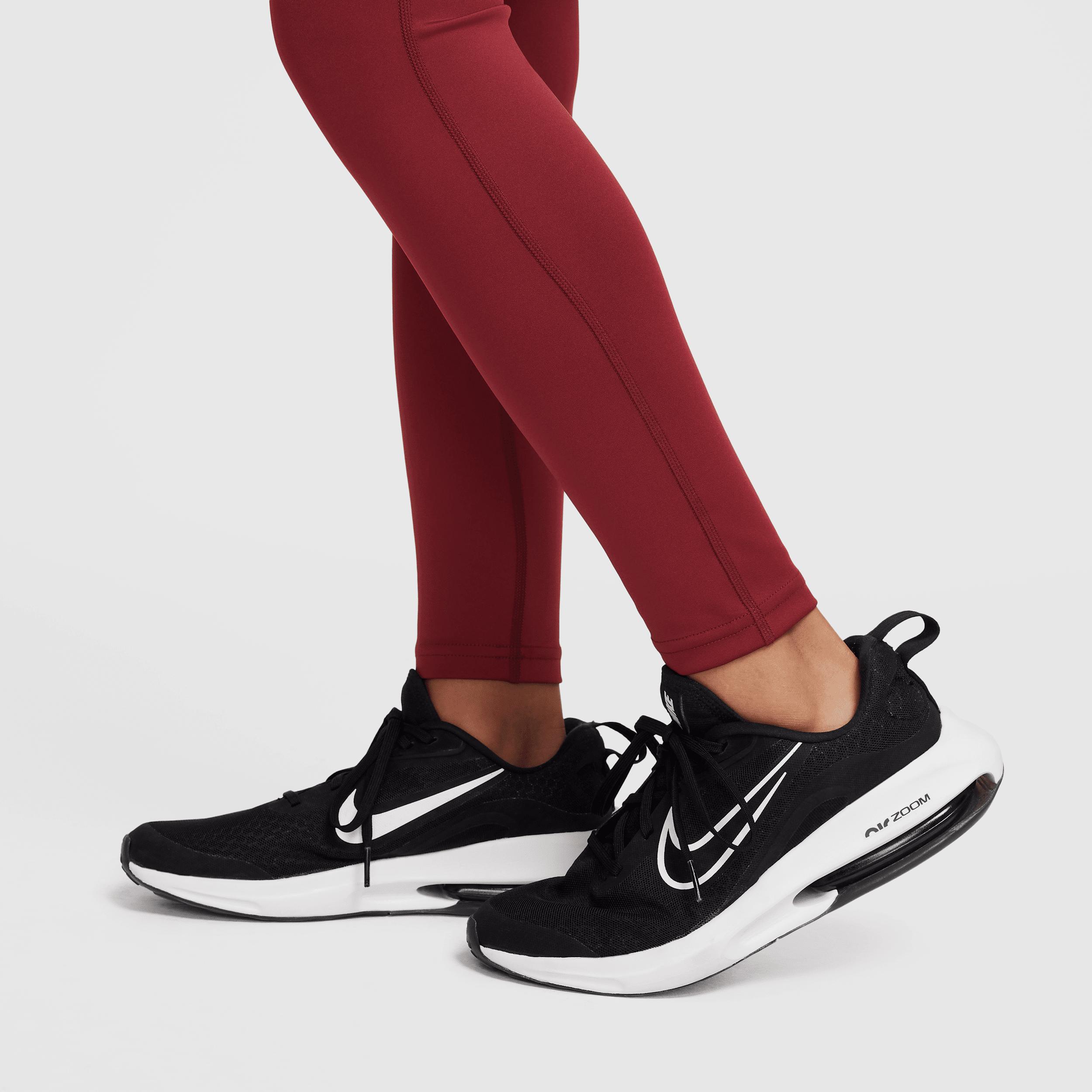 Girls Nike Pro Dri-FIT Mid-Rise Leggings Product Image