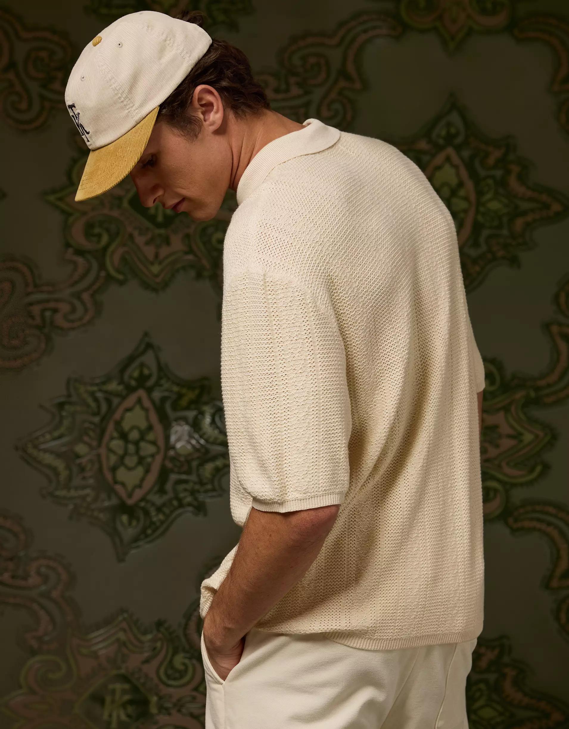 AE x Tru Kolors Sweater Polo Product Image