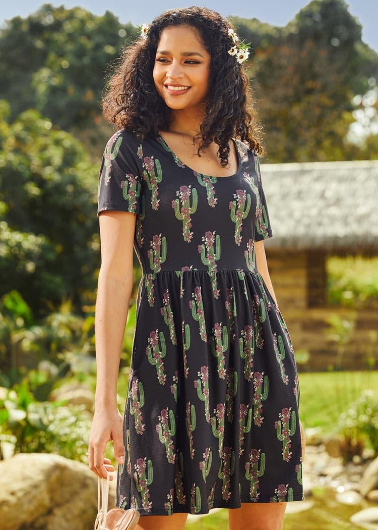 Twilight Sonata Fit & Flare Dress Product Image