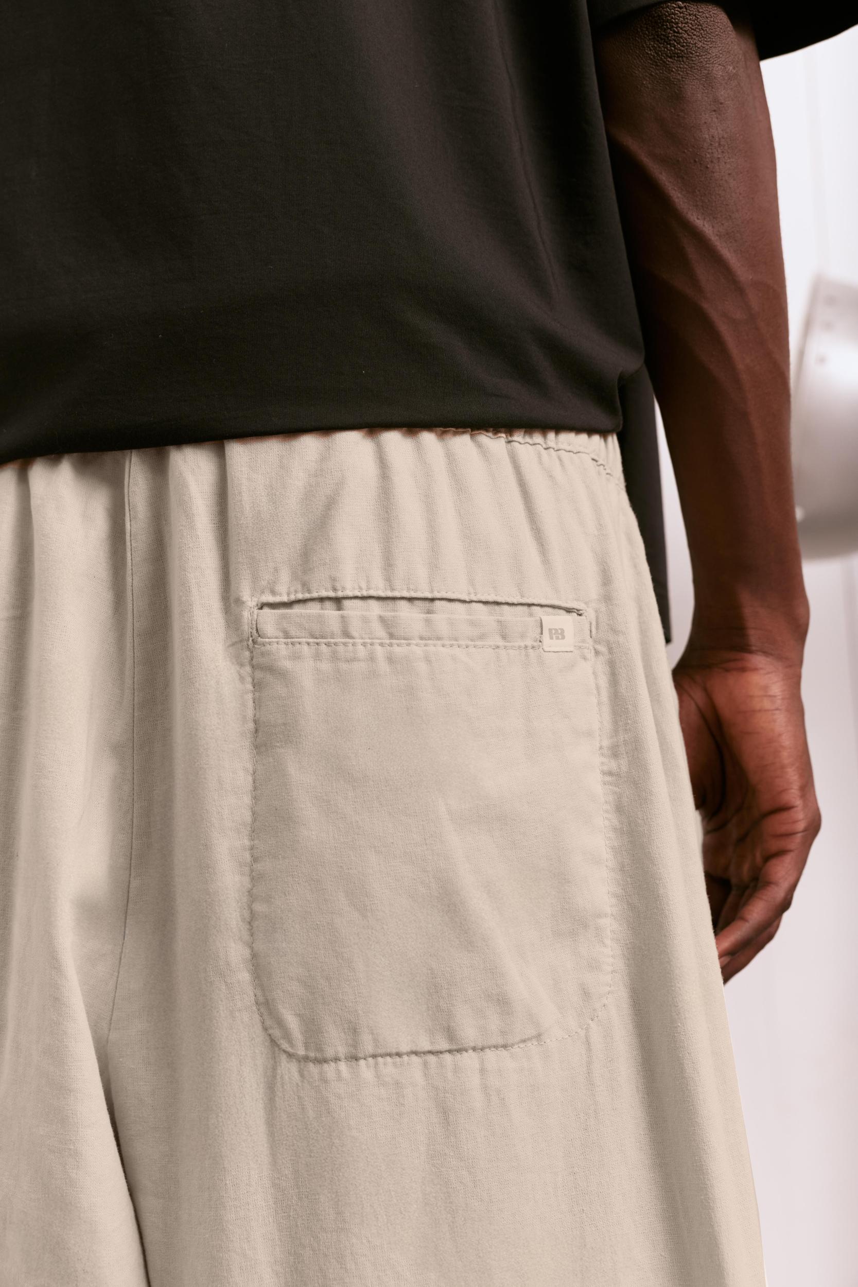 Linen blend sweatpants Product Image