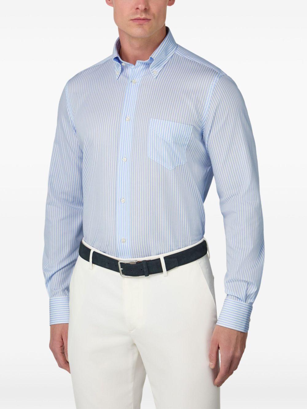 regular-fit striped shirt Product Image