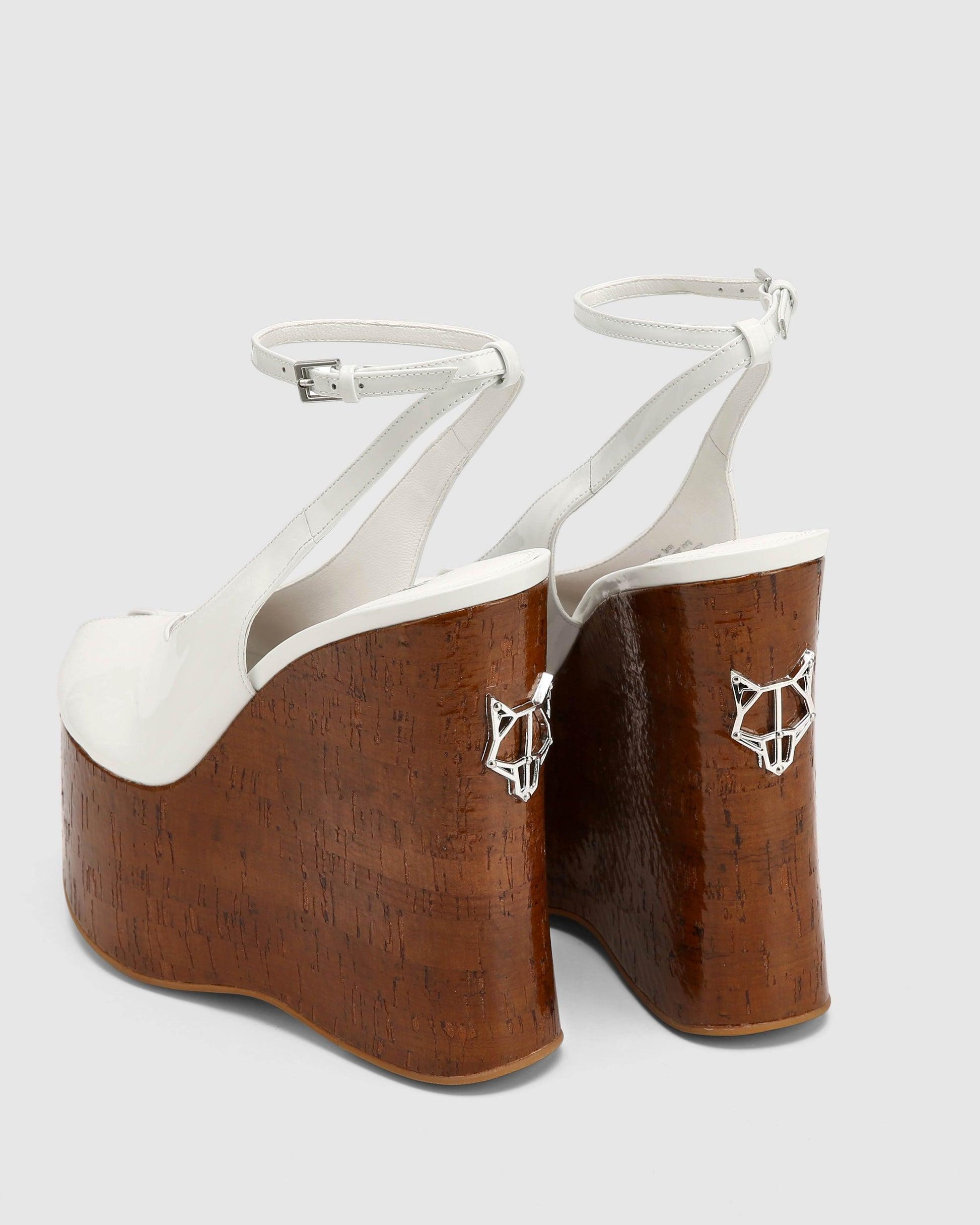 Tansy White Patent Product Image