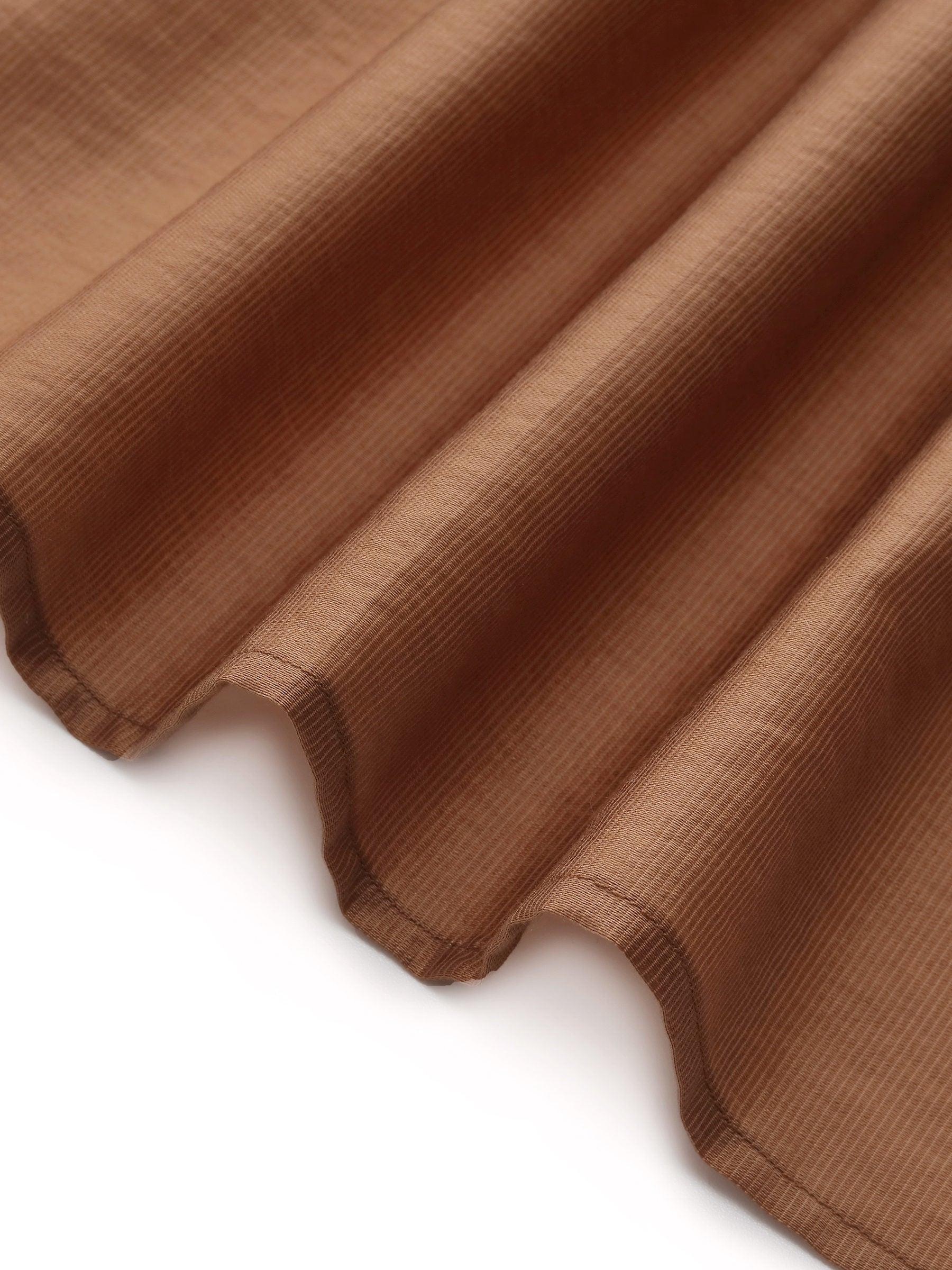 Tencel Blend Women Smocked Maxi Dress Product Image