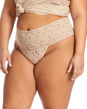 Hanky Panky Extended Size Retro Lace Thong Product Image