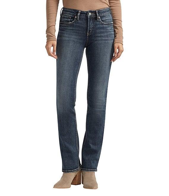 Silver Jeans Co. Suki Mid Rise Power Stretch Slim Fit Bootcut Jeans Product Image