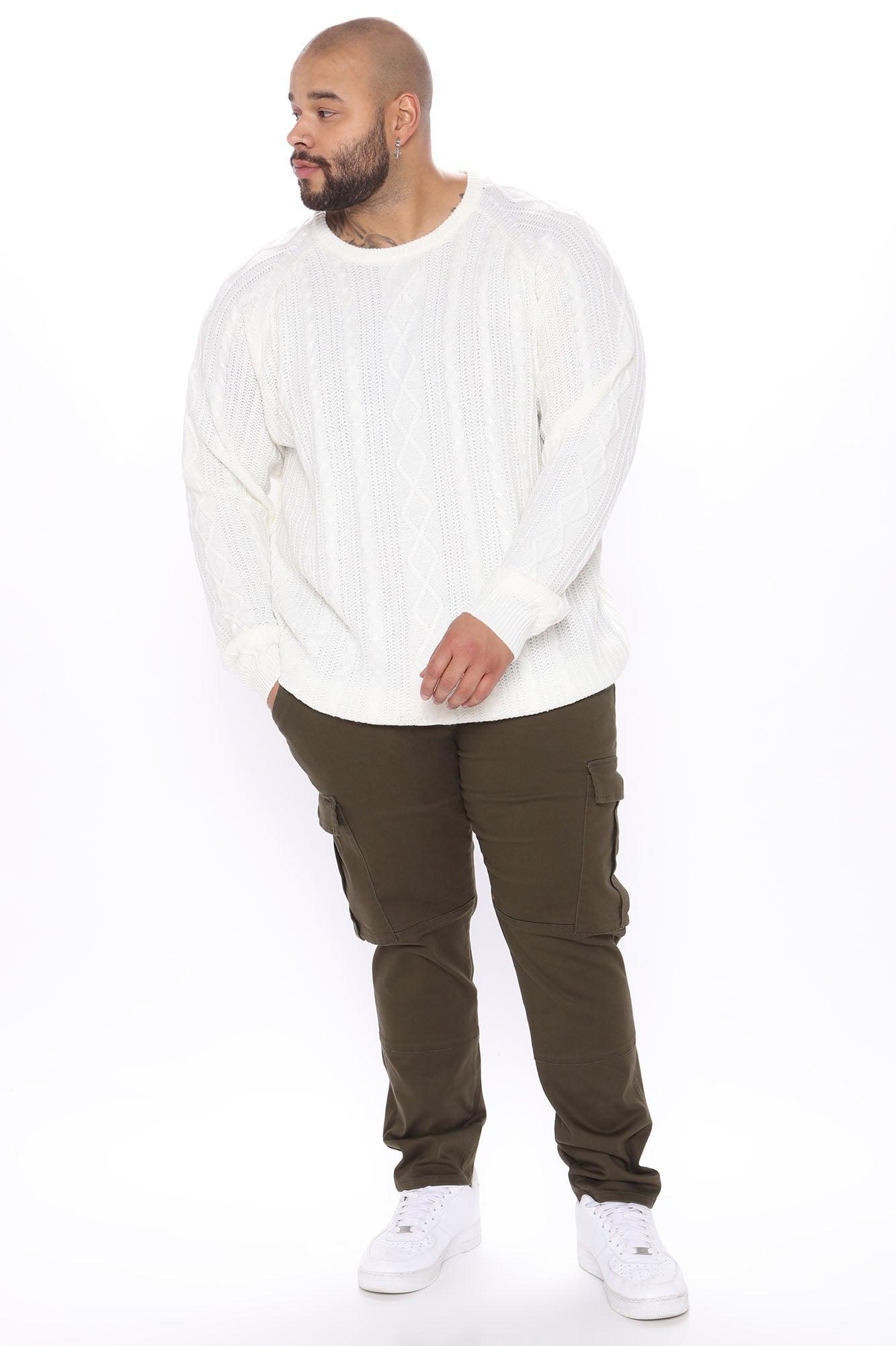 Kyle Slim Cargo Pants - Olive Product Image