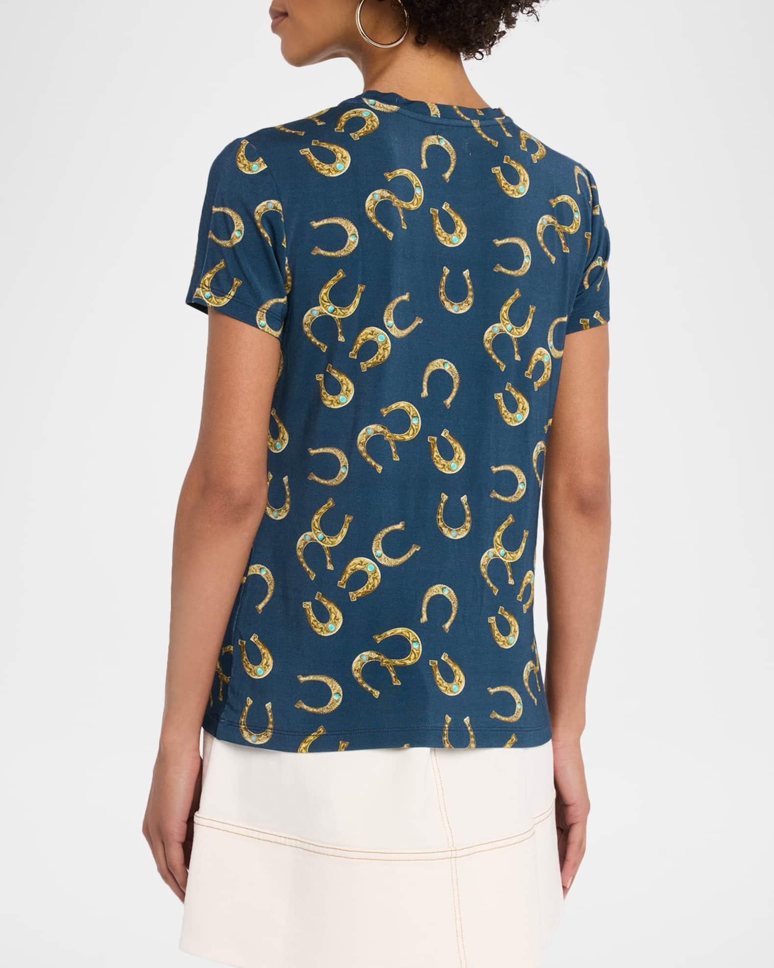 Ressi Short-Sleeve Horseshoe Tee Product Image