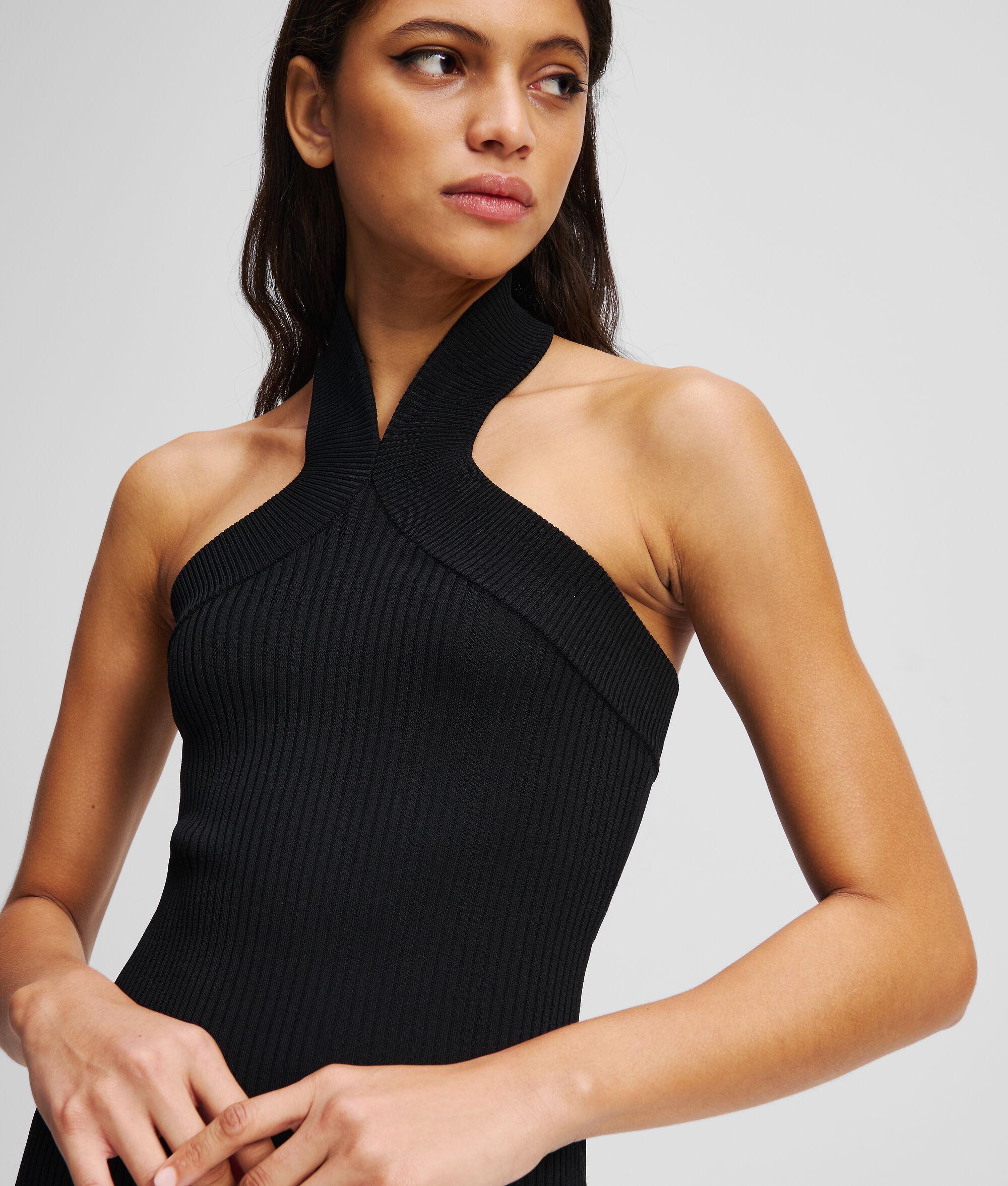 HALTERNECK KNITTED TOP Product Image