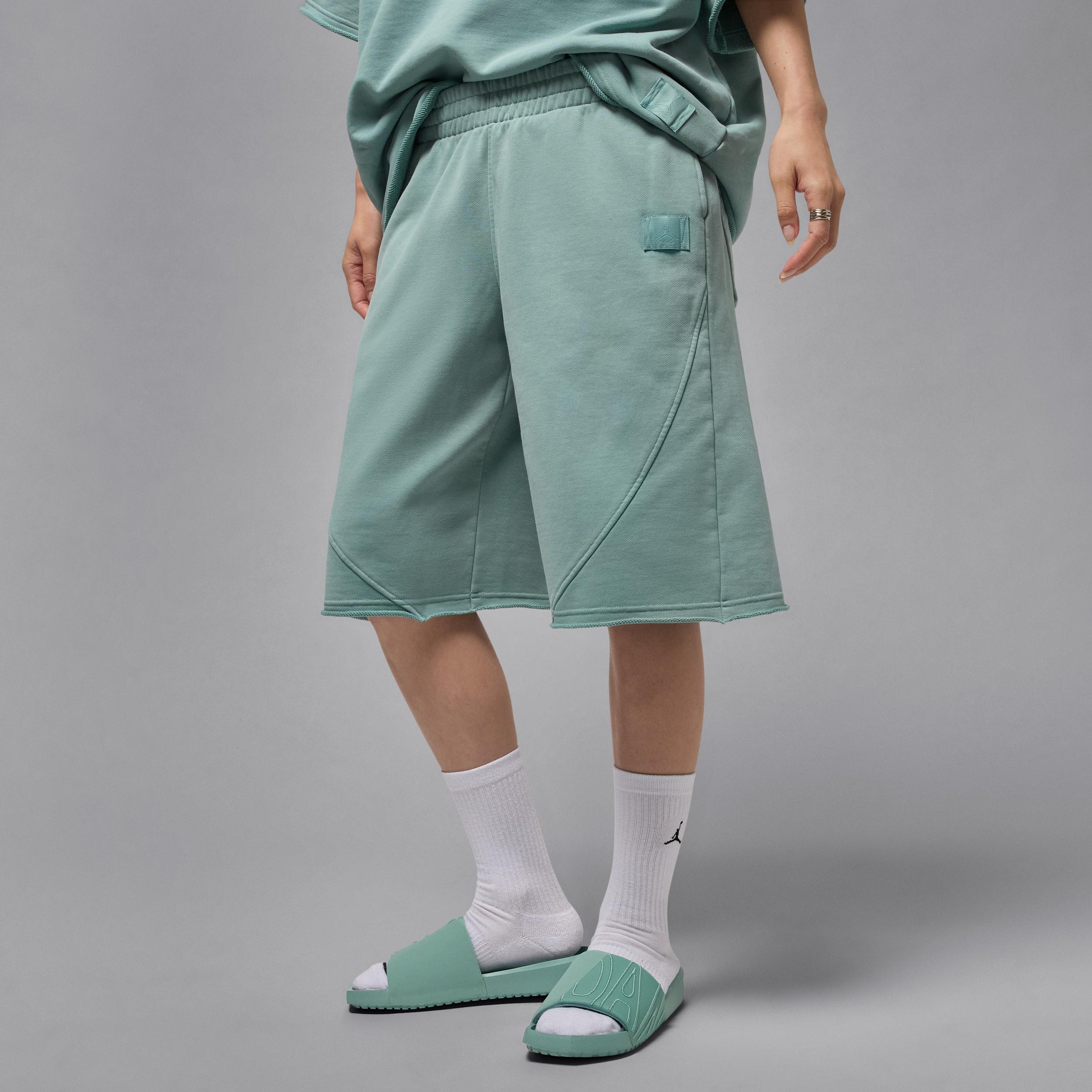 Womens Jordan Flight Fleece French Terry Big Shorts | IB9858-017 Product Image