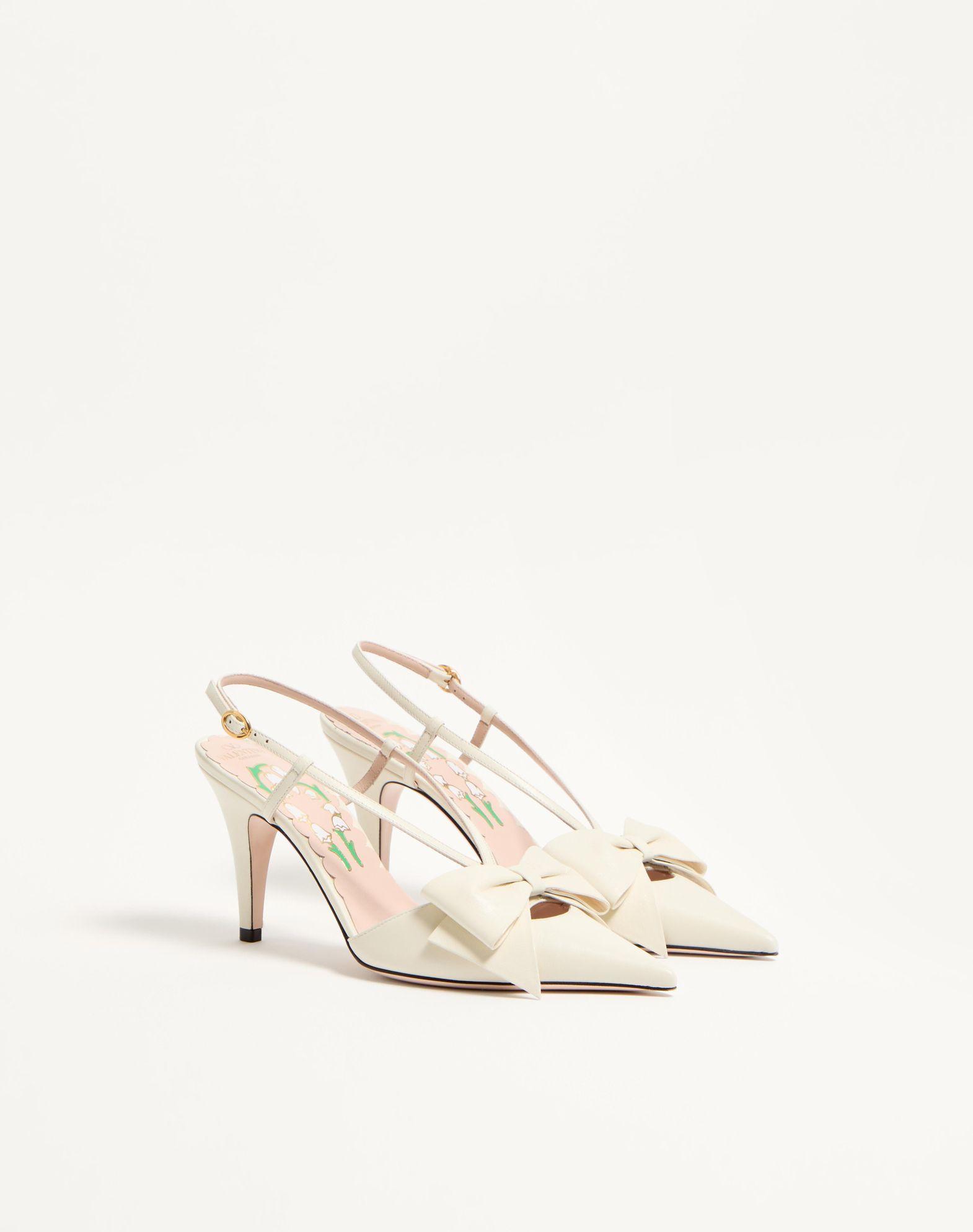 Bowow Slingback Pumps In Kidskin 85Mm Product Image