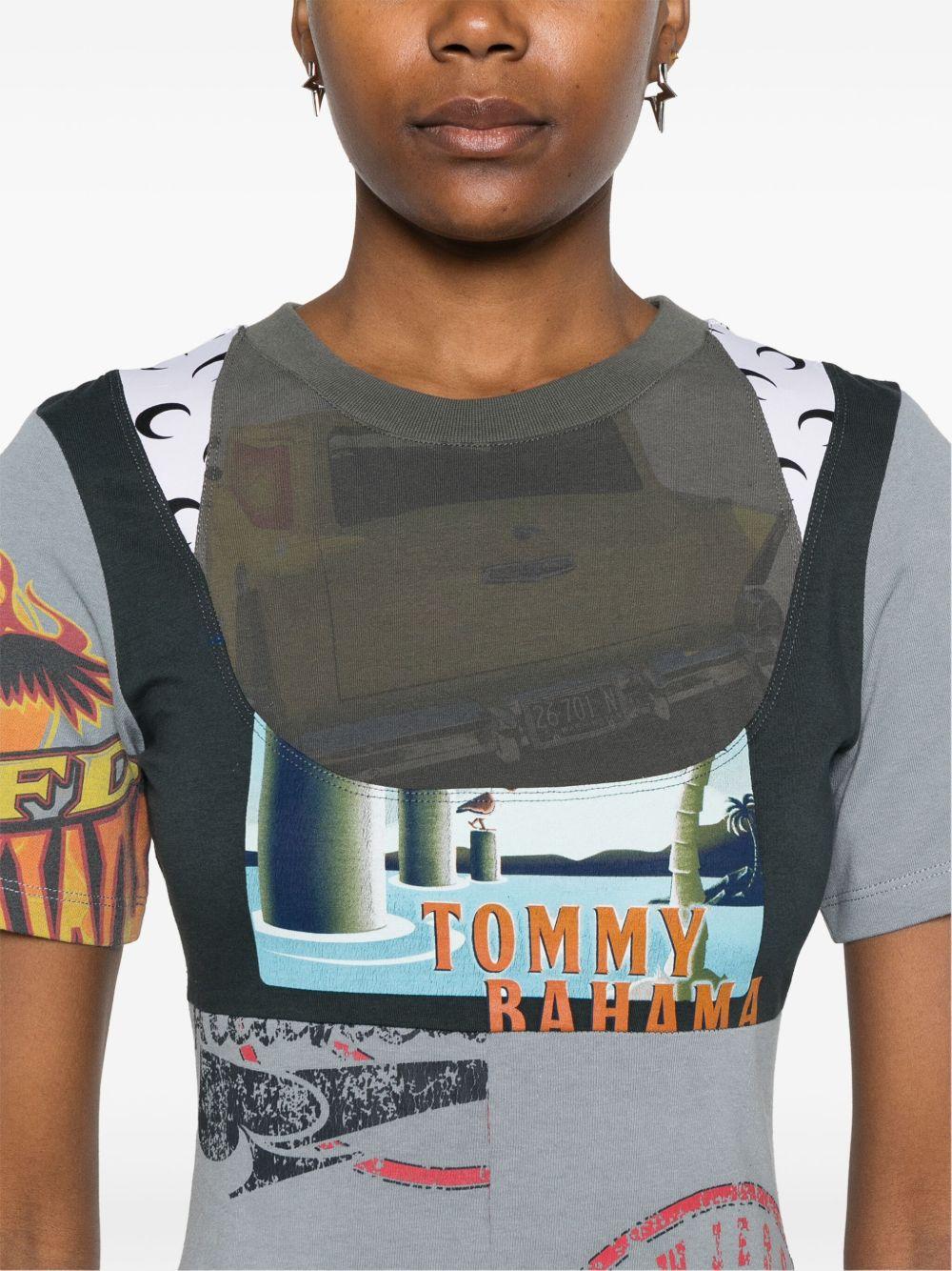 Graphic T-shirt mini dress Product Image