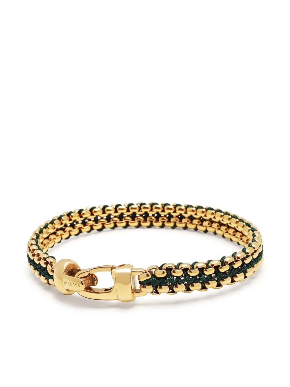Woven 8mm Box Chain bracelet Product Image