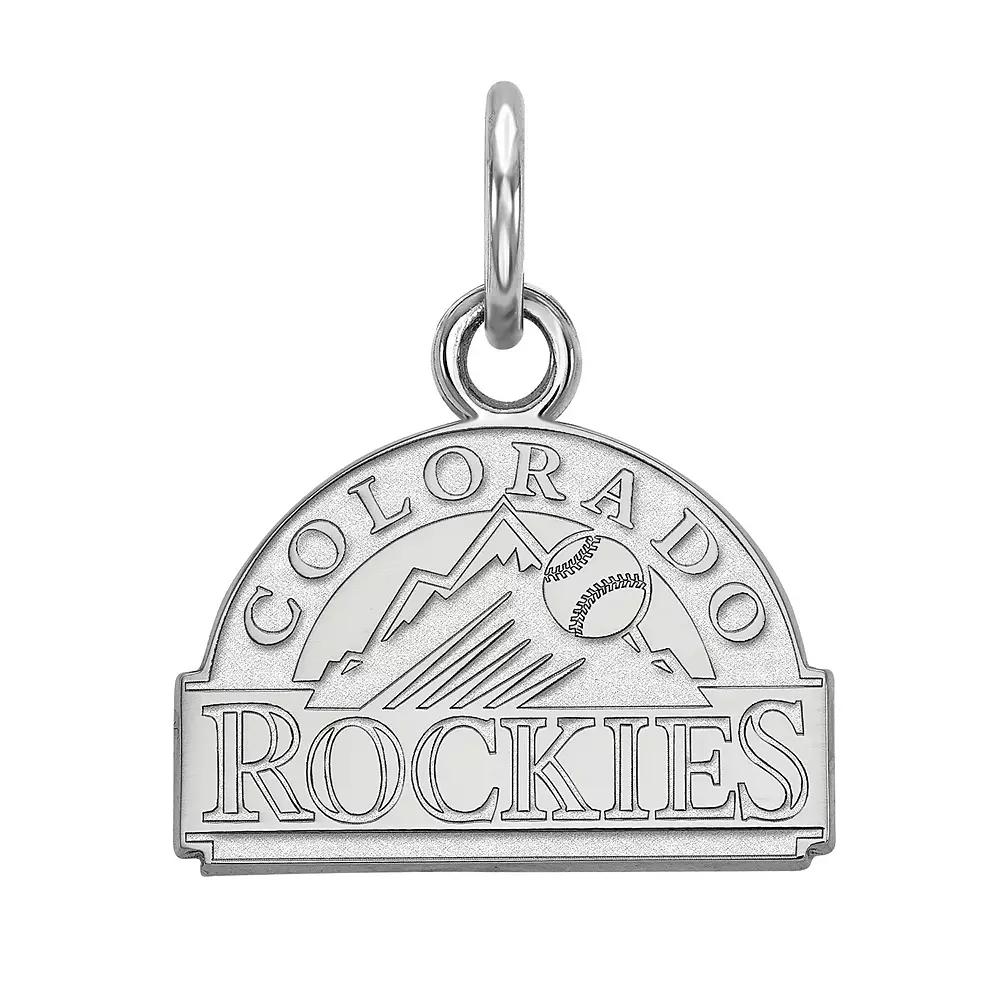 LogoArt Sterling Silver Colorado Rockies Extra-Small Pendant, Women's, Size: 16MM Product Image
