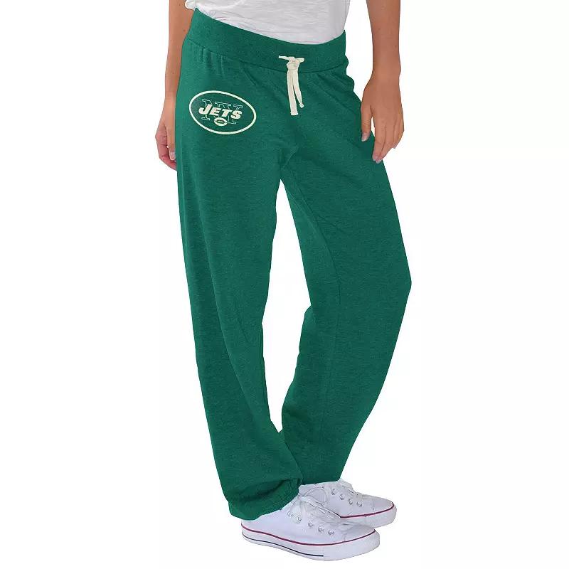 Women's G-III 4Her by Carl Banks Green New York Jets Scrimmage Fleece Pants, Size: Small Product Image