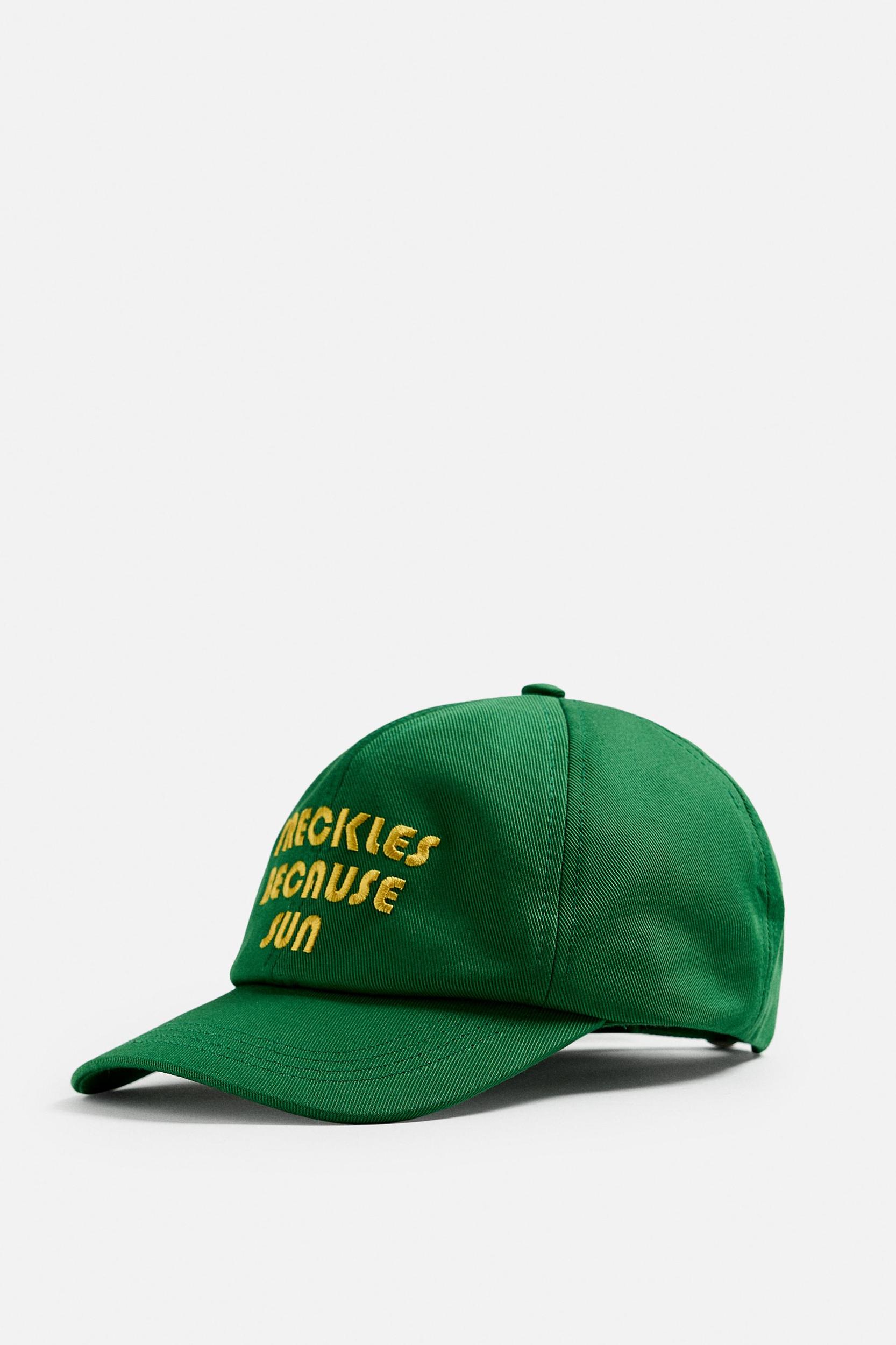 EMBROIDERED TEXT CAP Product Image