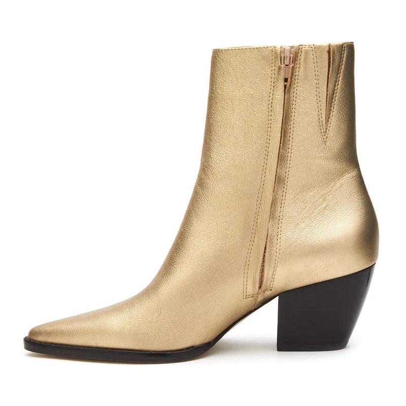 Caty Gold Ankle Boot Product Image