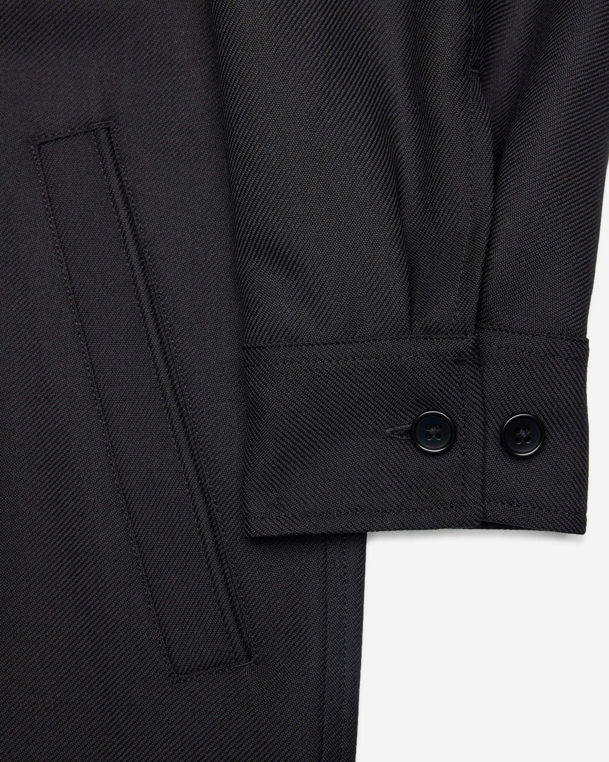 Sabbath Embellished Cropped Hoodie Washed Black | ALLSAINTS US Product Image
