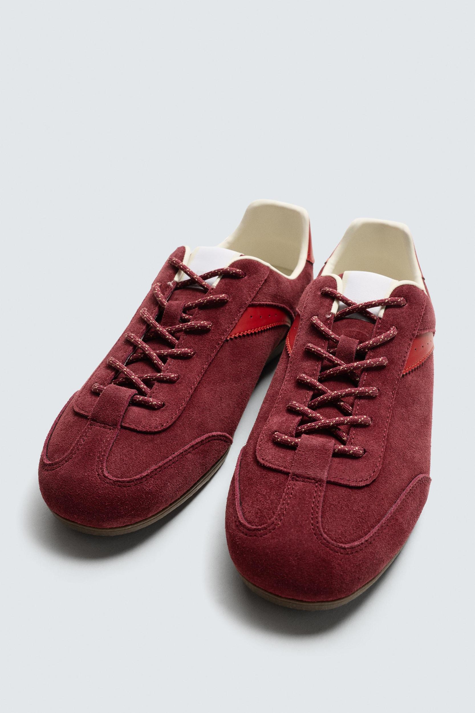 LEATHER SNEAKERS Product Image