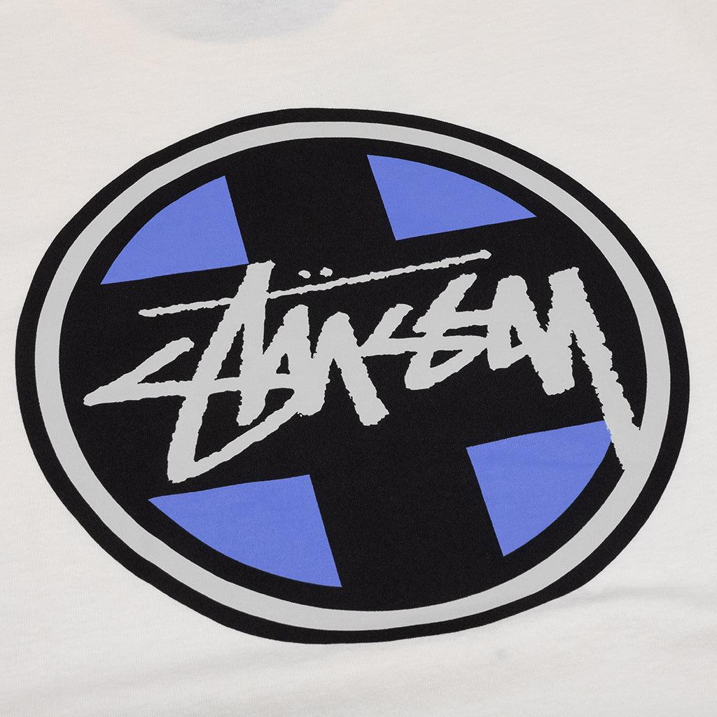 Cross Dot Pigment Dyed Tee - Natural Male Product Image