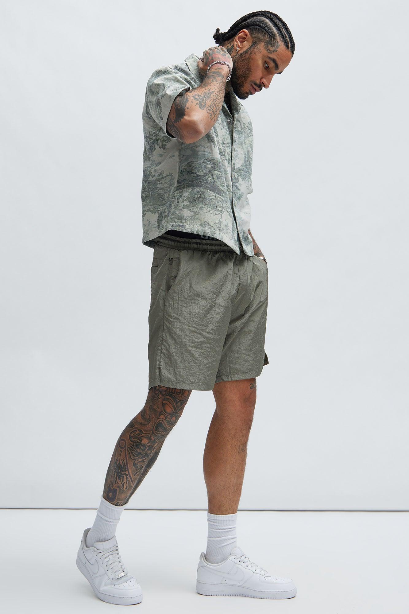 Bro Down Shorts - Sage Product Image