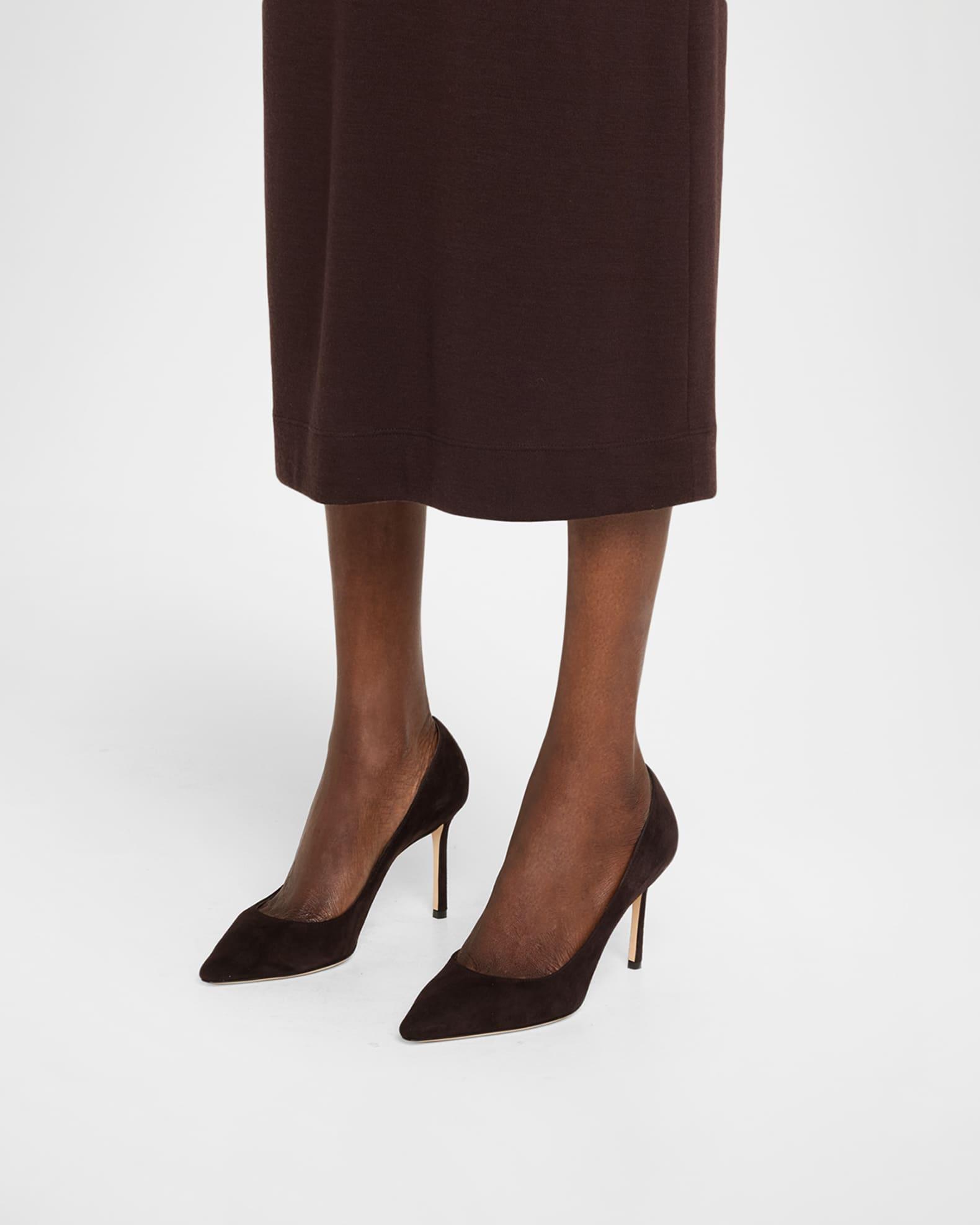 Romy 85 Suede Pumps Product Image