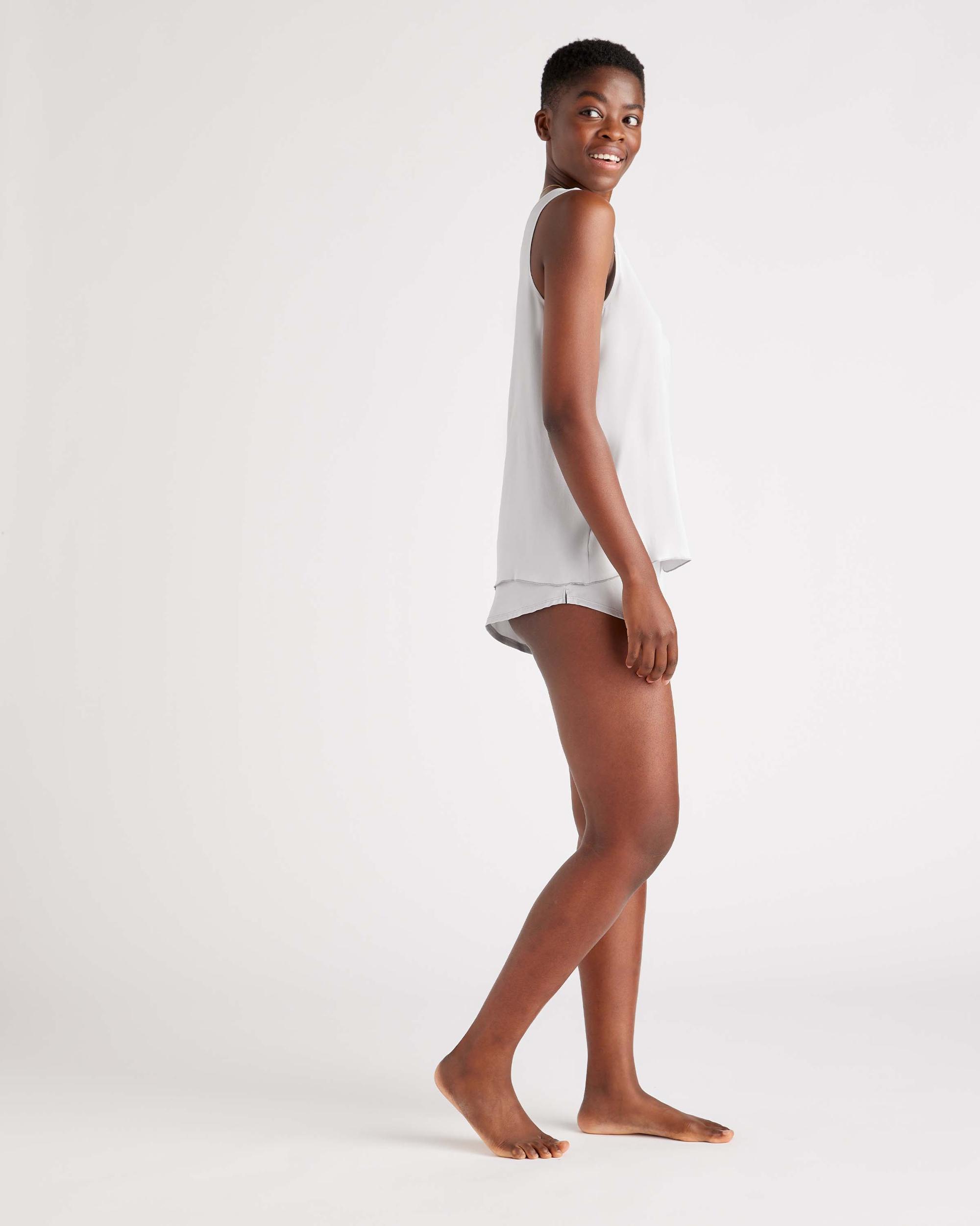 Quince | Women's Pajama Tank Top Size XL, Silk Product Image
