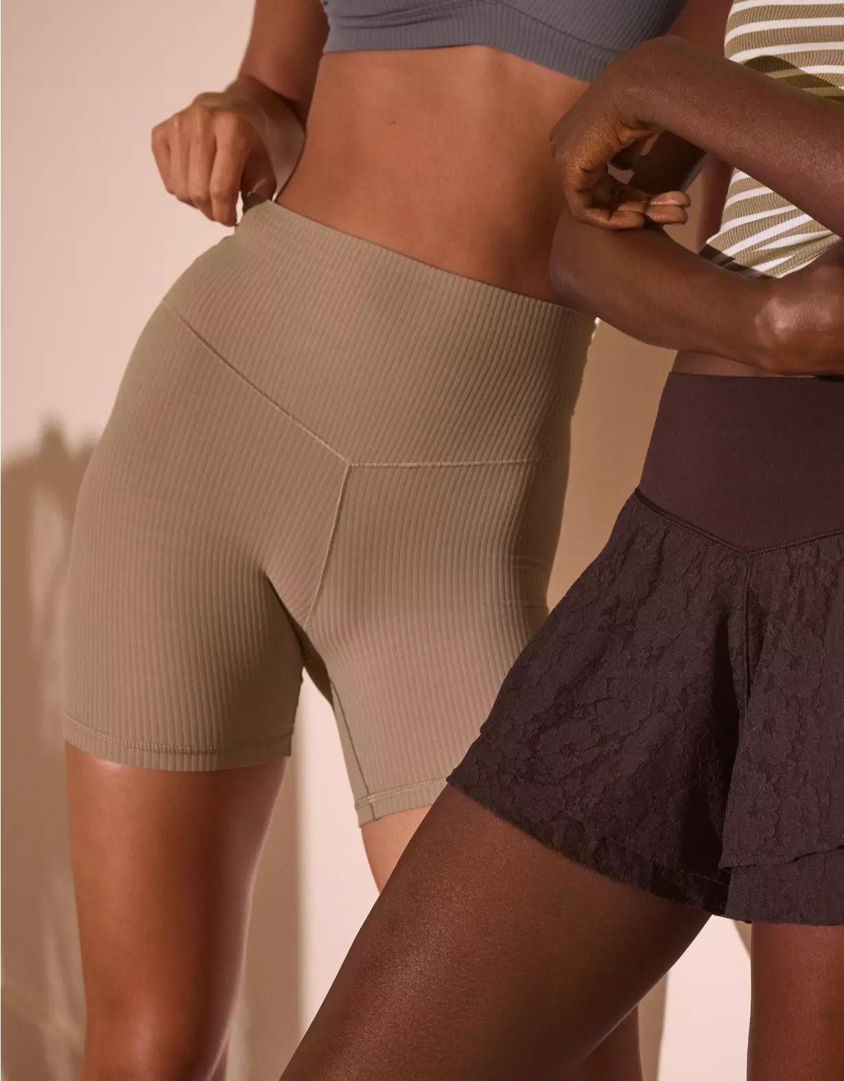 OFFLINE By Aerie Real Me XTRA Ribbed 5" Bike Short Product Image
