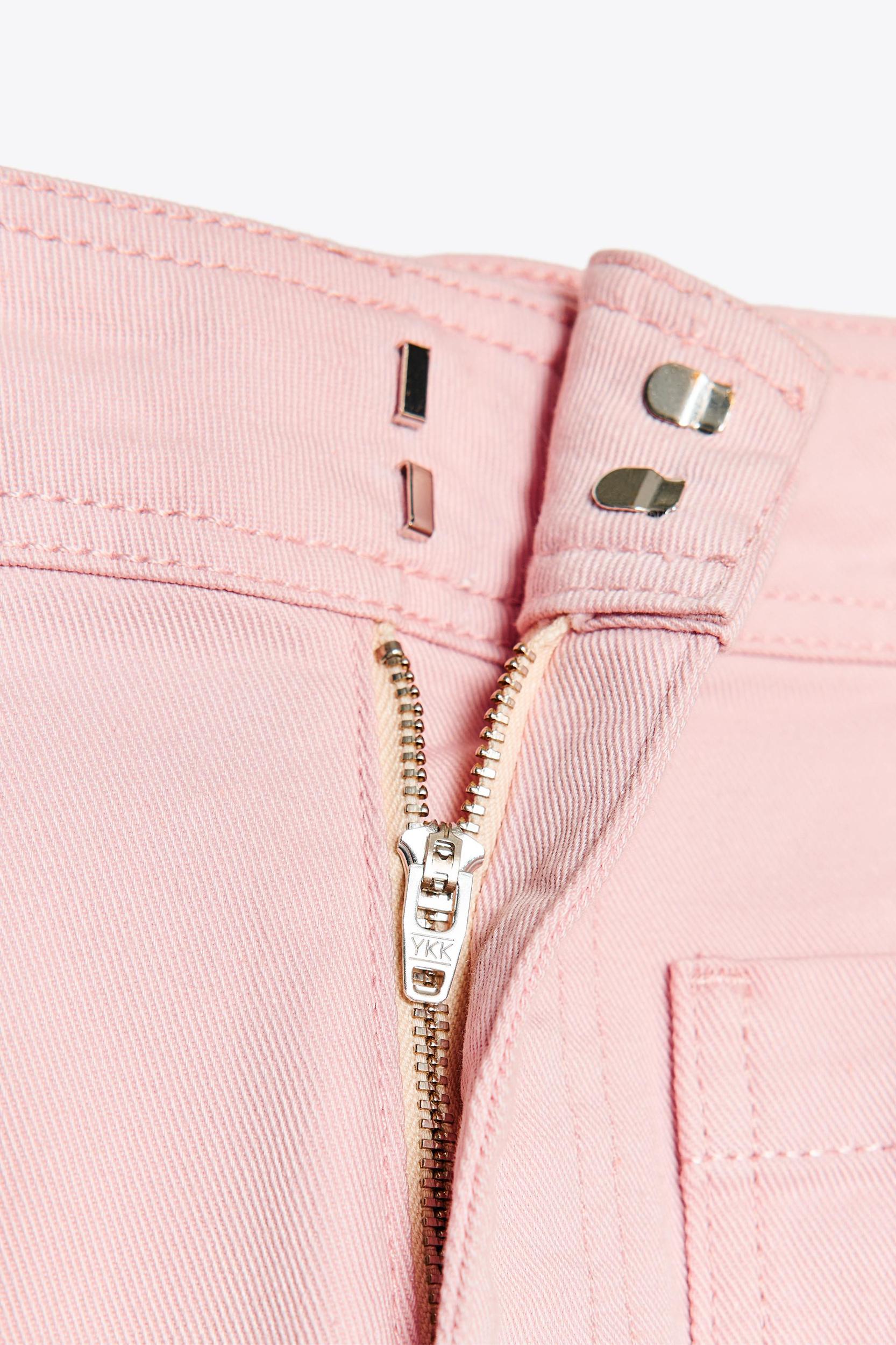 FULL LENGTH ZW COLLECTION STRAIGHT LEG JEANS WITH A HIGH WAIST Product Image