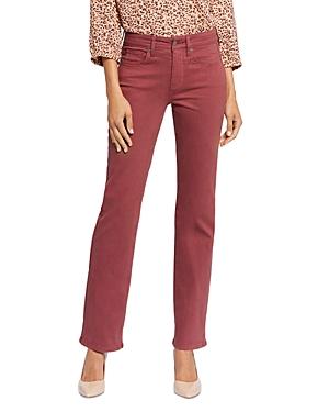Nydj Petite Marilyn High Rise Straight Jeans Product Image