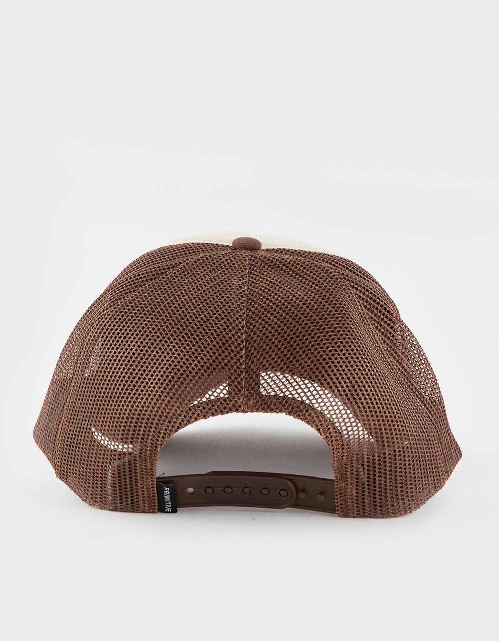 PRIMITIVE Aroma Mens Trucker Hat - BROWN Product Image