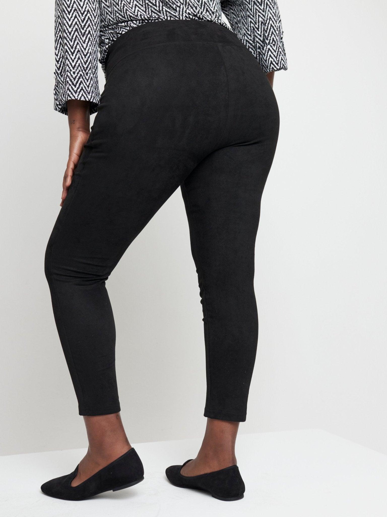 Roz & Ali Tummy Control Faux Suede - Plus Product Image