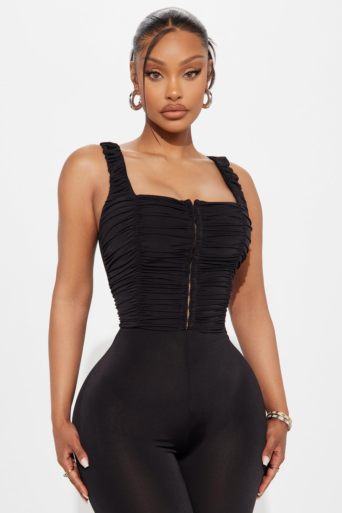 Marissa Capri Jumpsuit - Black Female Product Image