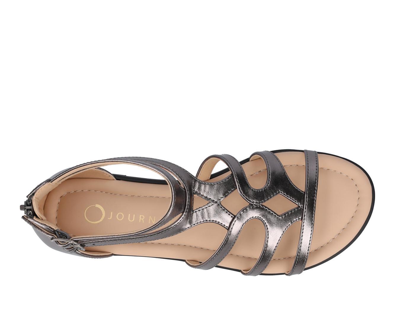 Women's Journee Collection Genneva Flat Sandals Product Image
