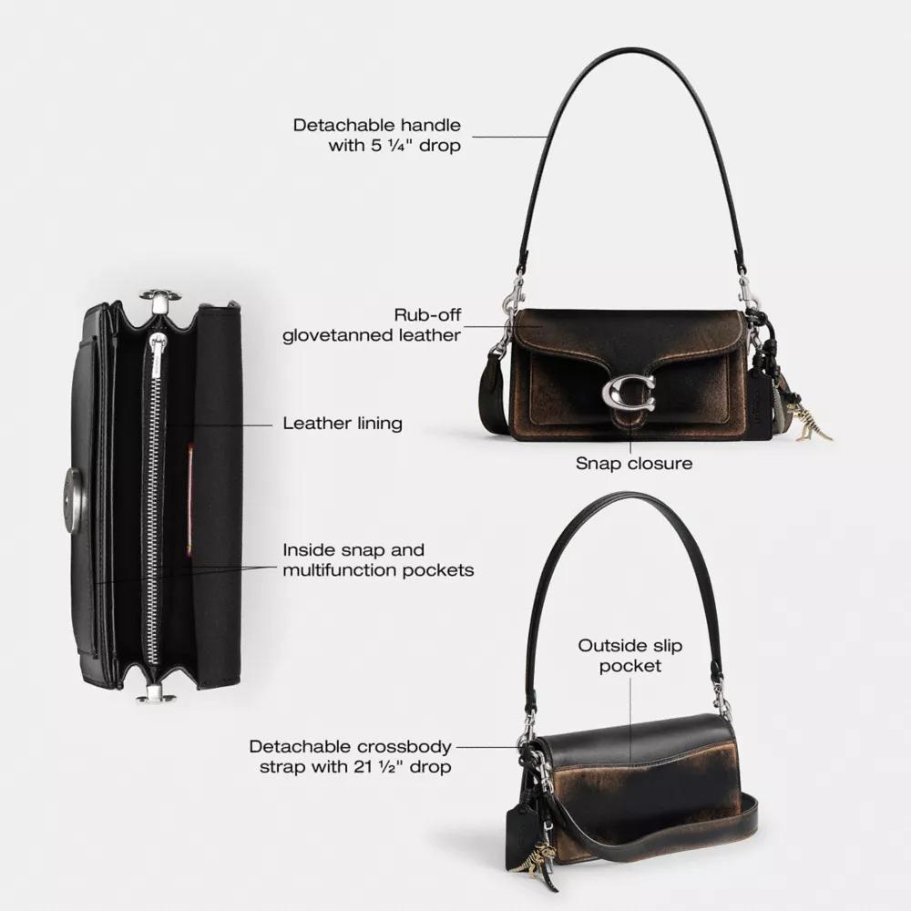 Tabby Shoulder Bag 20 In Loved Leather Product Image