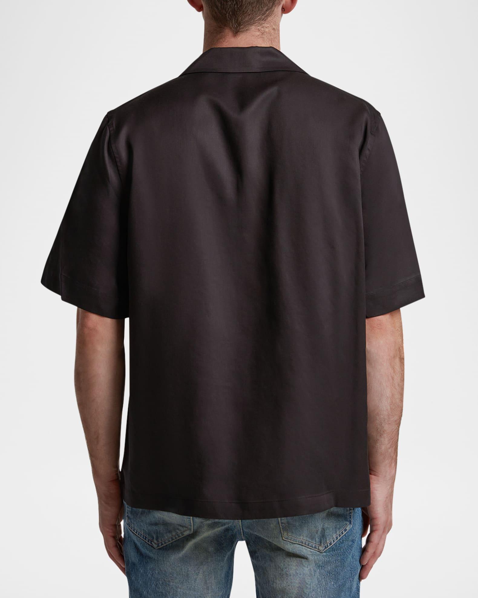 Men's Blurred Wordmark Short-Sleeve Shirt  Product Image