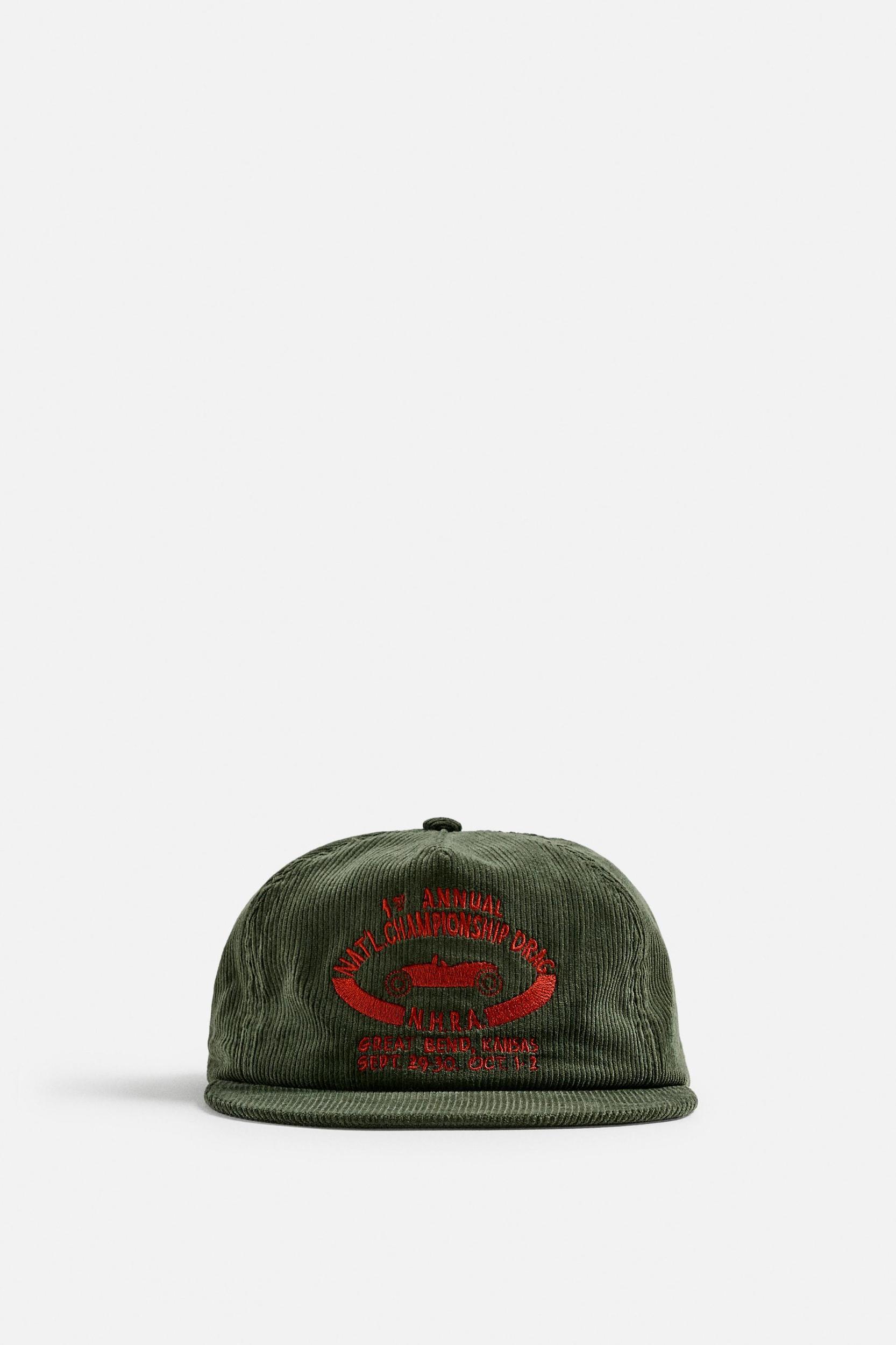 CORDUROY DRAG RACING PATCH CAP © Product Image