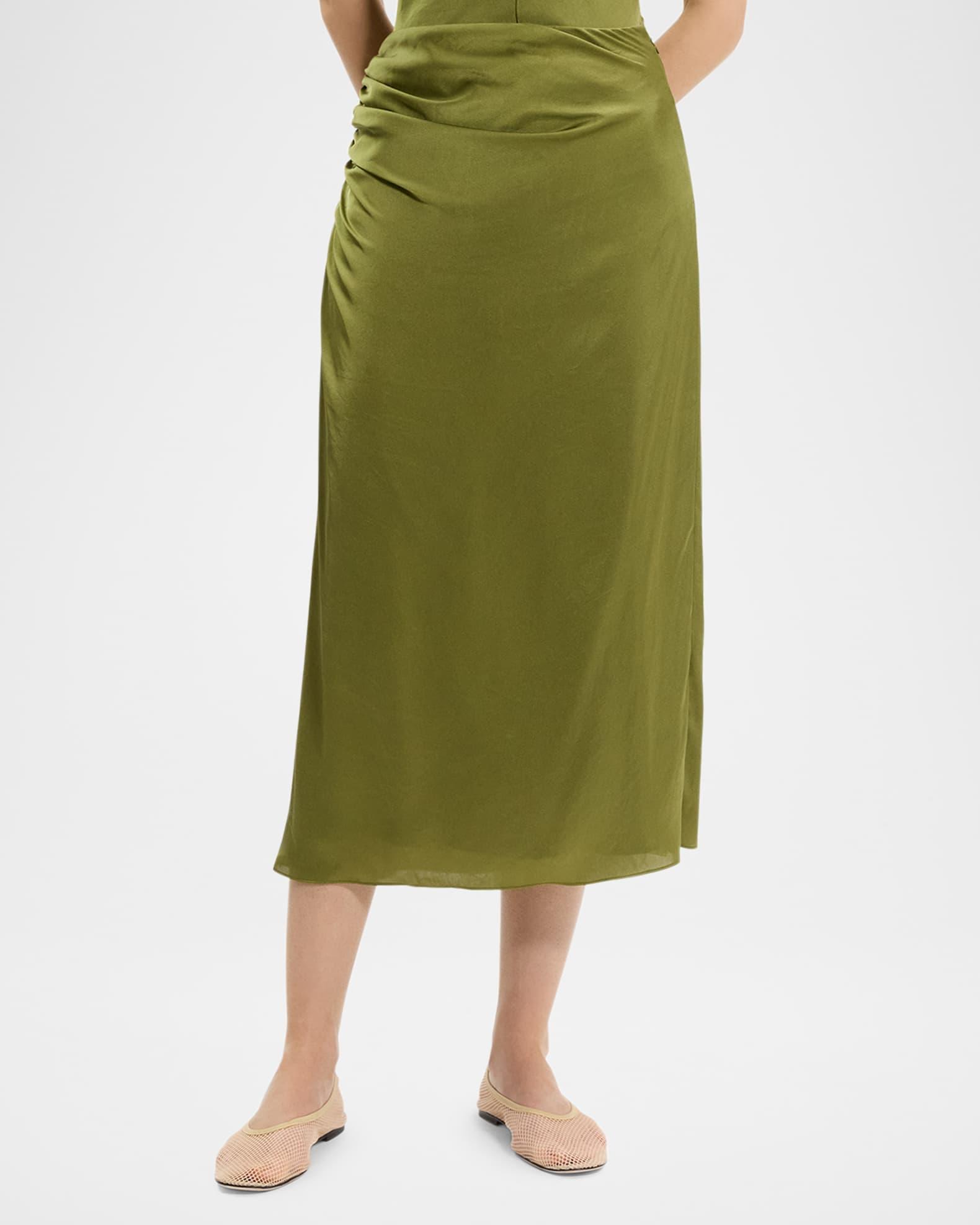 Side Ruched Skirt Product Image