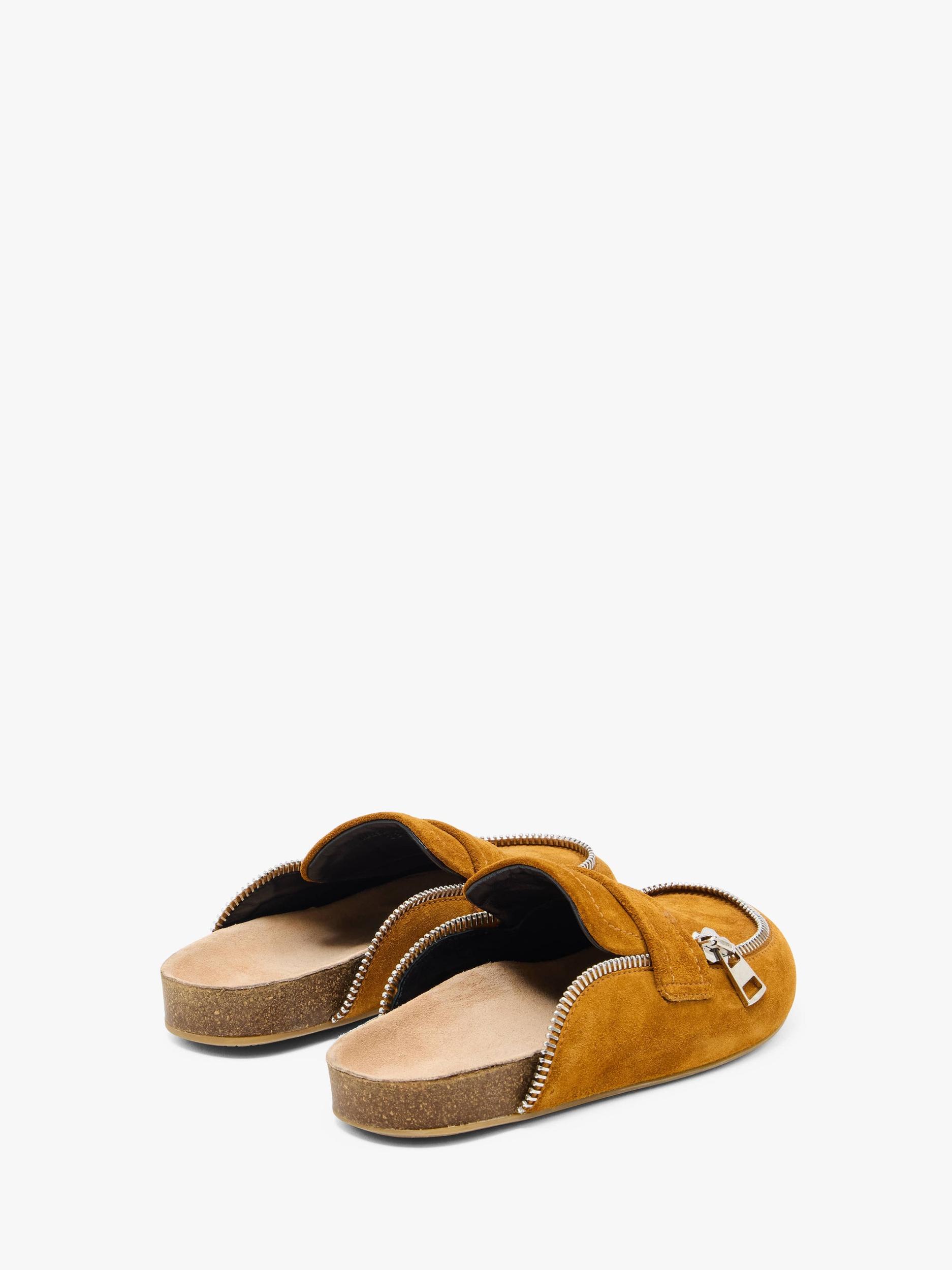 LEATHER BIKER LOAFER MULES Product Image