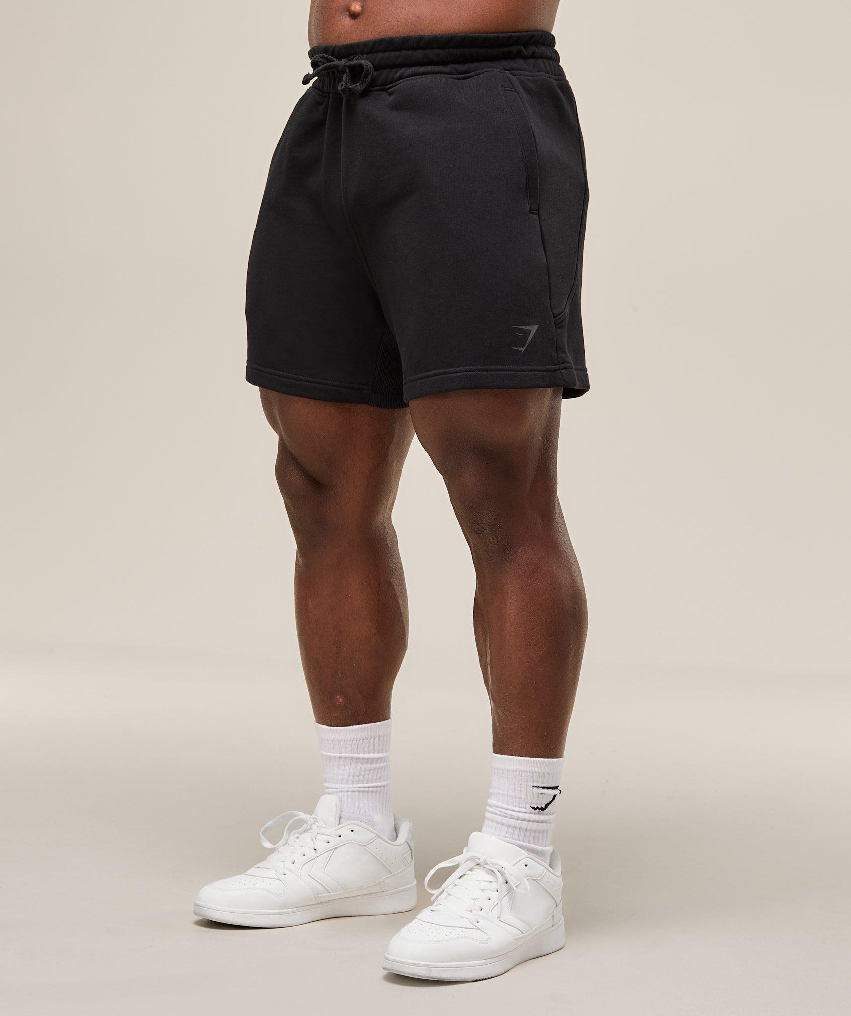Gymshark Power 5" Shorts - Black Male Product Image