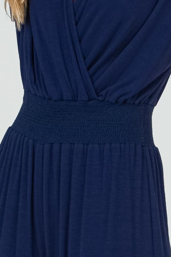 V Neck Jumpsuit Product Image