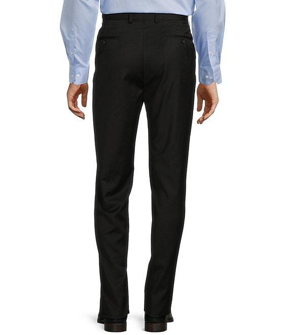Hart Schaffner Marx Chicago Classic Fit Flat Front Solid Pattern Dress Pants Product Image