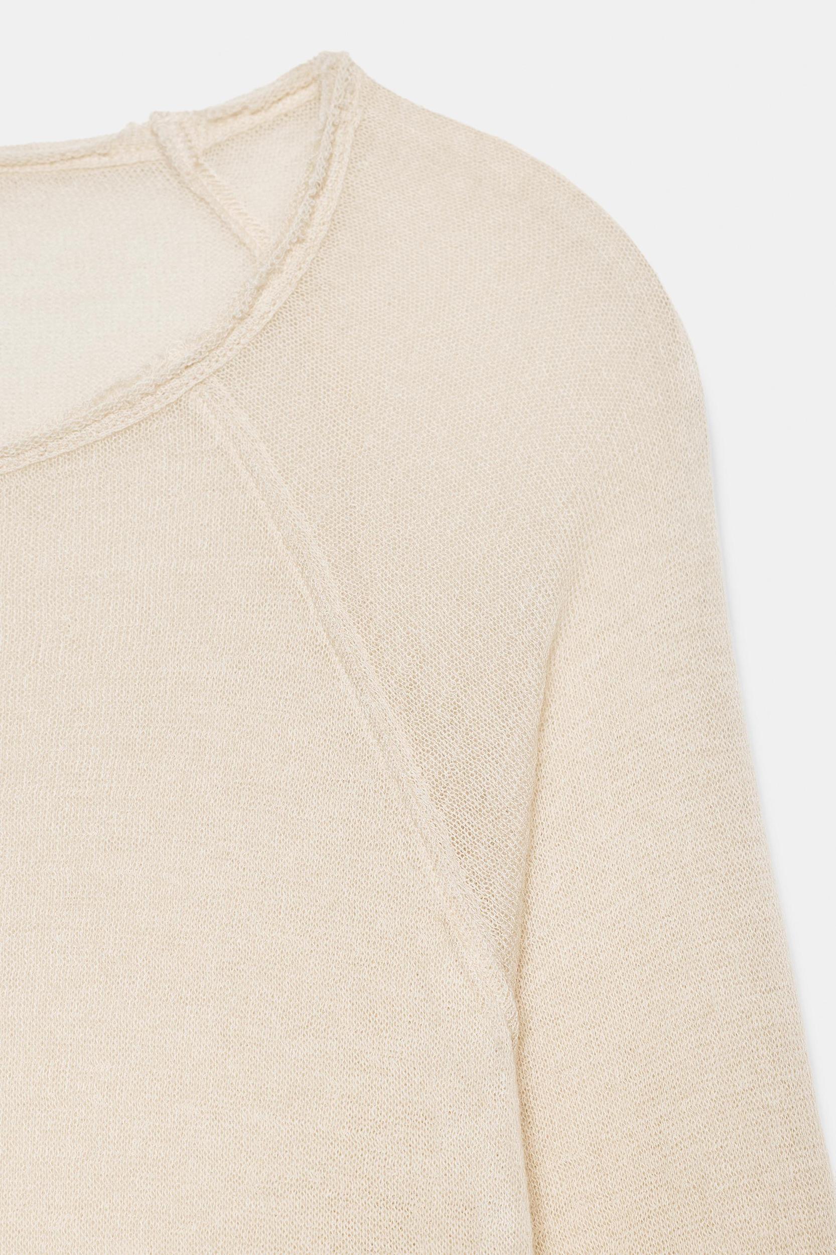 LONG SLEEVE T-SHIRT WITH WOOL Product Image