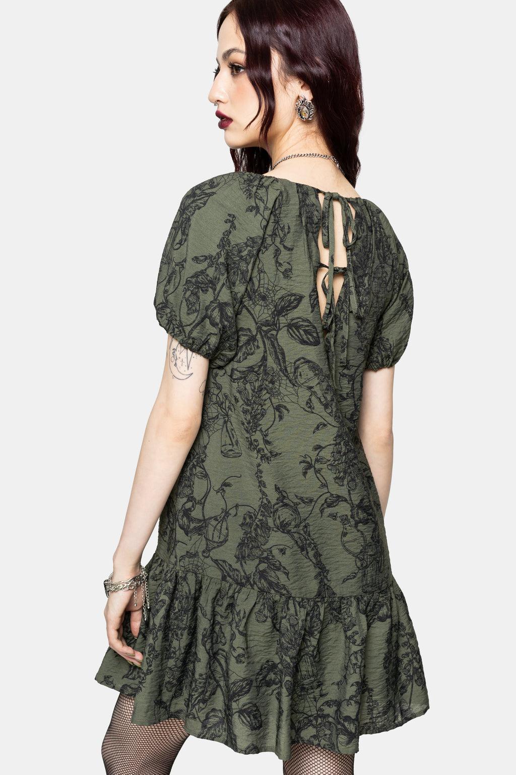 Orla Foxglove Mini Smock Dress Product Image