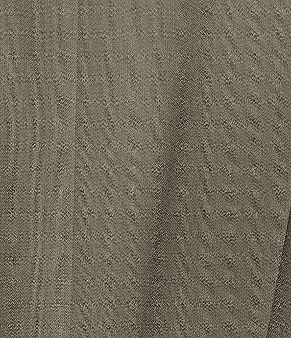 Kasper Petite Size Stretch Crepe Notch Lapel Neckline Long Sleeve Blazer Product Image