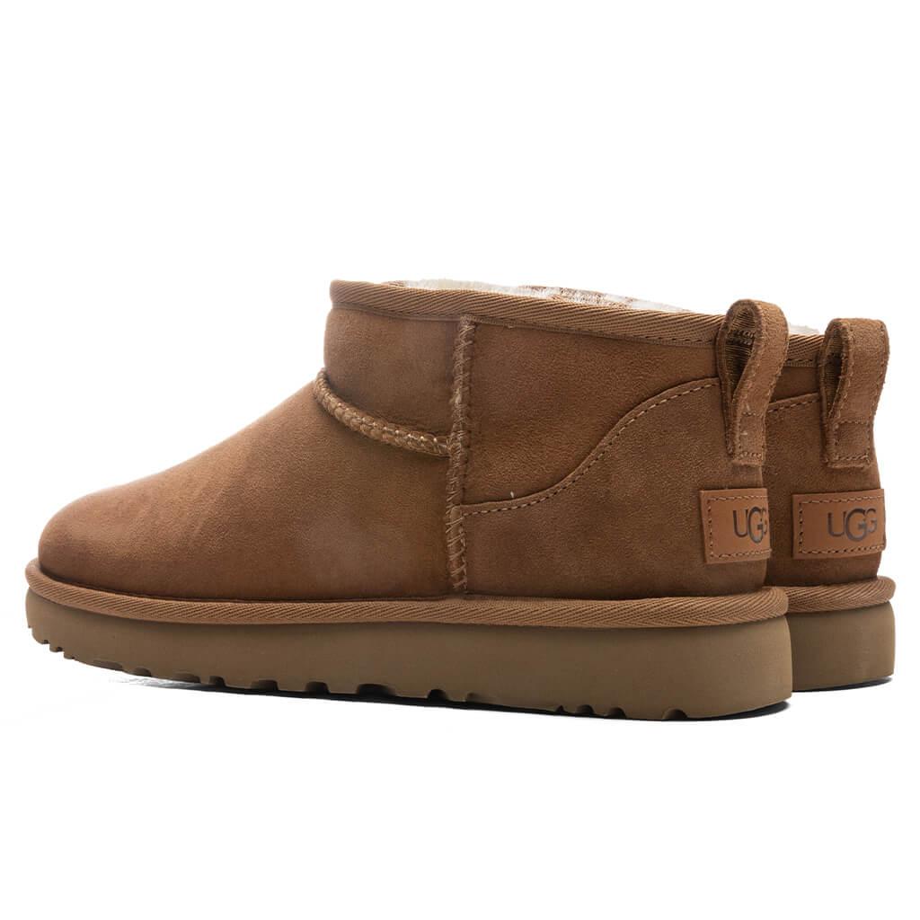 Women's Classic Ultra Mini Boot - Chestnut Female Product Image