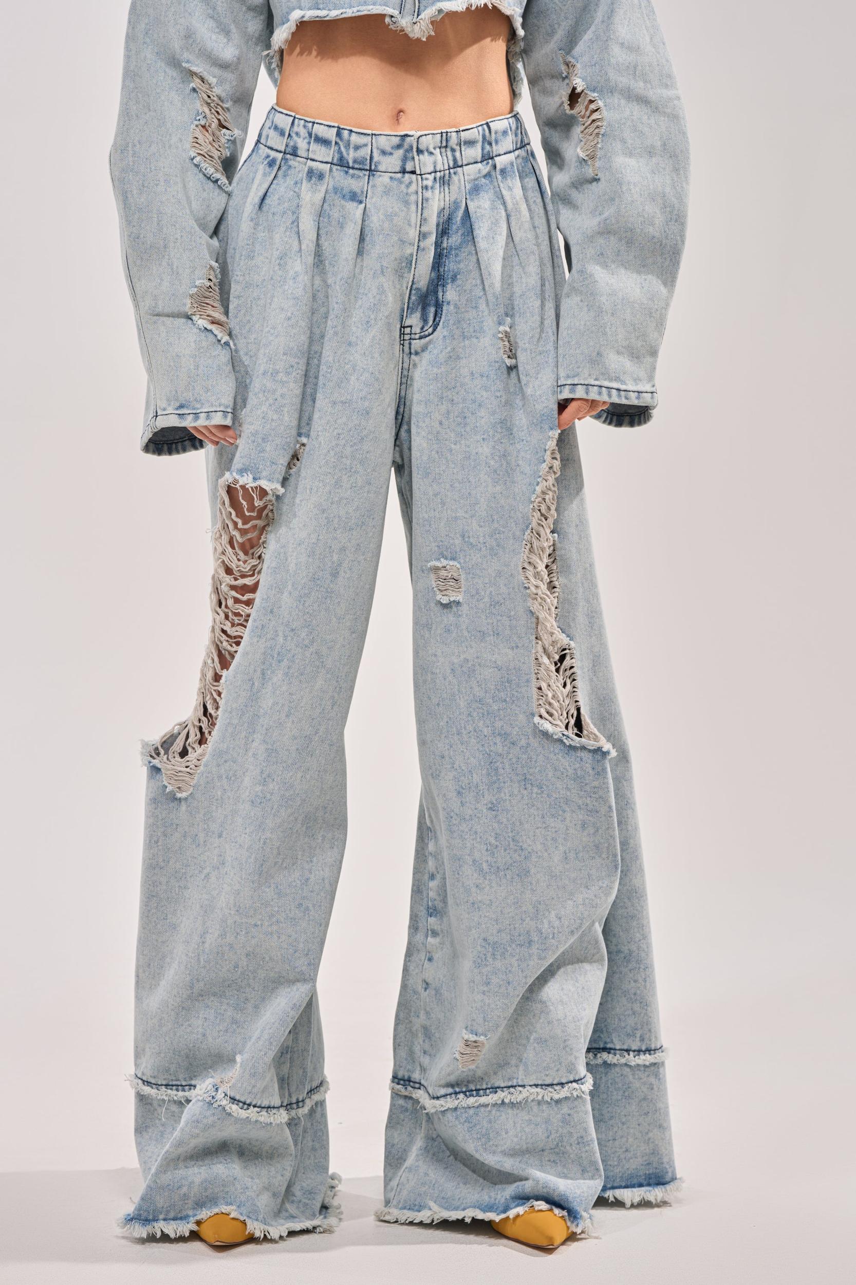 CAMILLE WIDE LEG DENIM Product Image