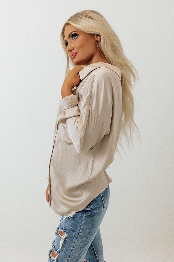 Central Avenue Satin Top Product Image